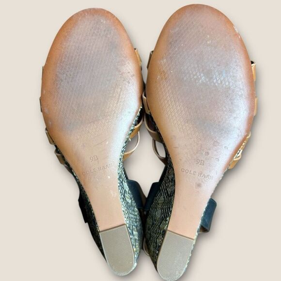 COLE HAAN Myra Grand Wedge Sandal | US Size 9 (S060) - Picture 6 of 8